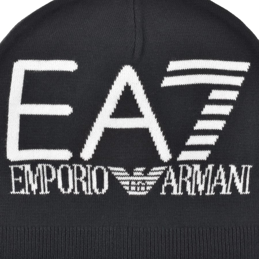 EA7 Emporio Armani Beanie Hat Navy Mainline Menswear Australia